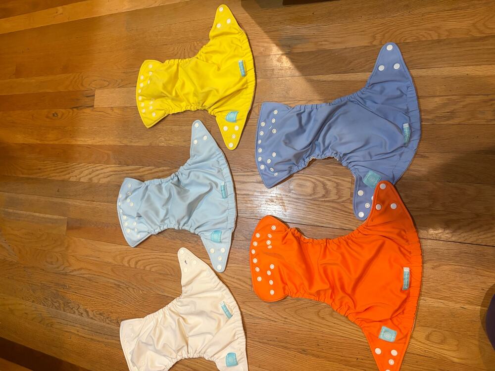 Charlie Banana cloth diapers set of 5